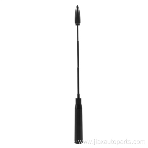 BLACK TELESCOPIC 50 CALIBER BULLET ANTENNA FOR DODGE